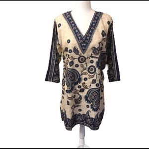 🐸 NWT Kushi Print Dress Size 16